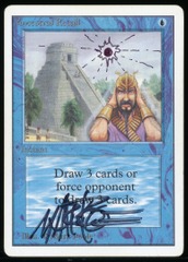 Ancestral Recall - HP Signed _14203