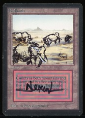 Badlands - HP Signed _13969