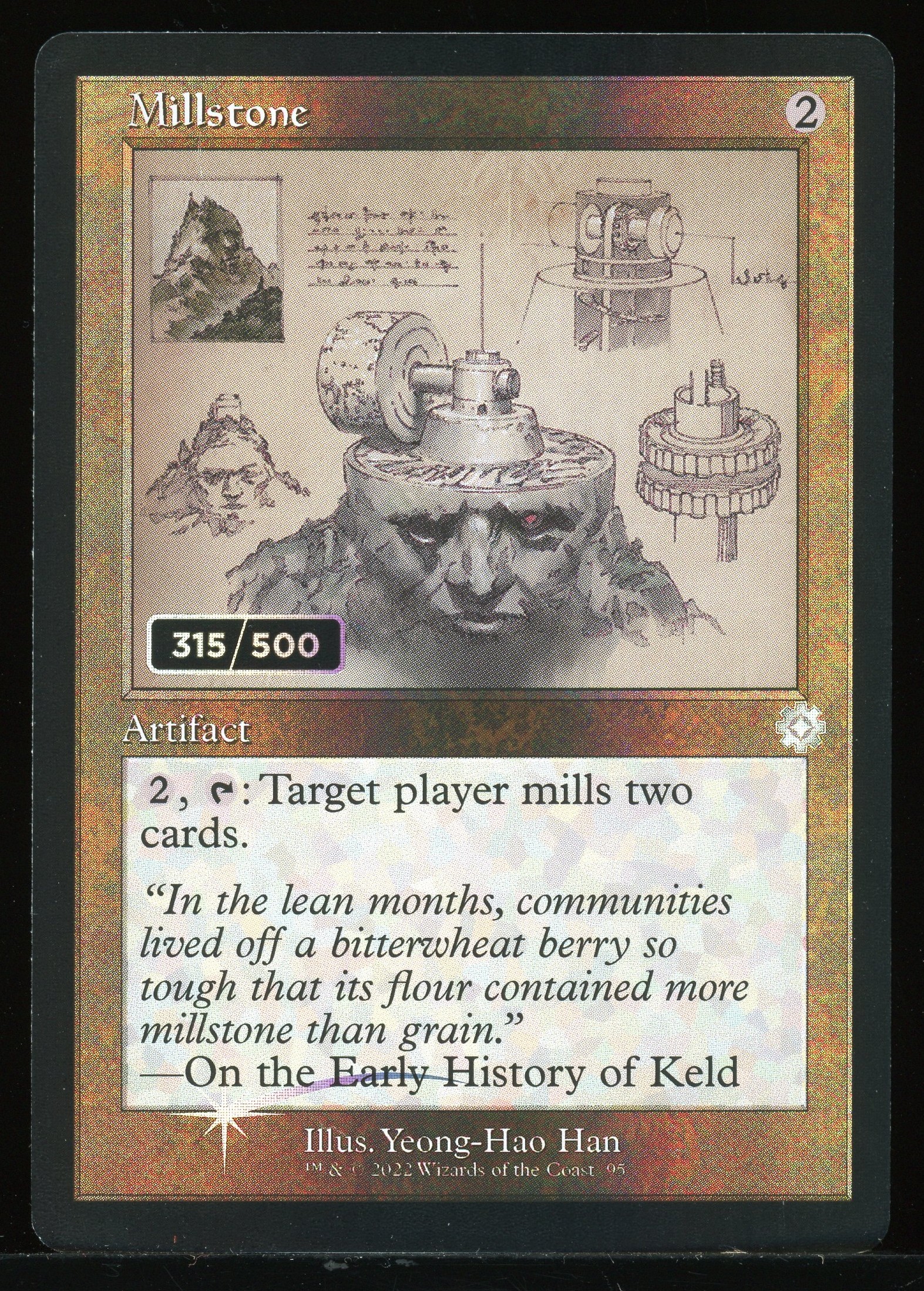 Millstone 315 Serial Numbered - LP Foil _13704