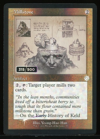 Millstone 315 Serial Numbered - LP Foil _13704