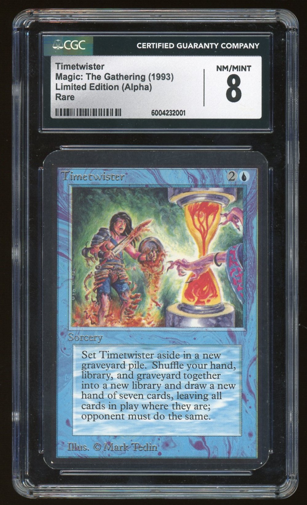 CGC 8 Timetwister -001