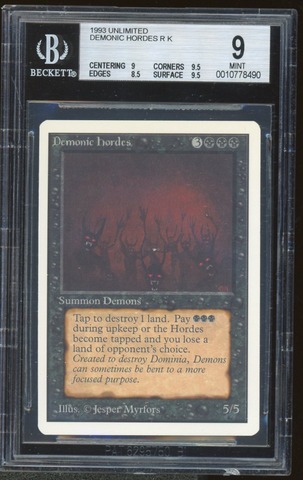 BGS 9 Demonic Hordes -490