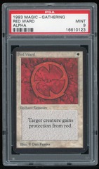 PSA 9 Red Ward -123