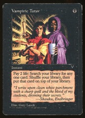 Vampiric Tutor (Dark Print) - MP _13719