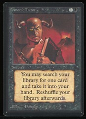 Demonic Tutor - MP *Warped _13972