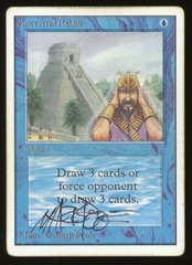 Ancestral Recall - DMG *Signed _13546