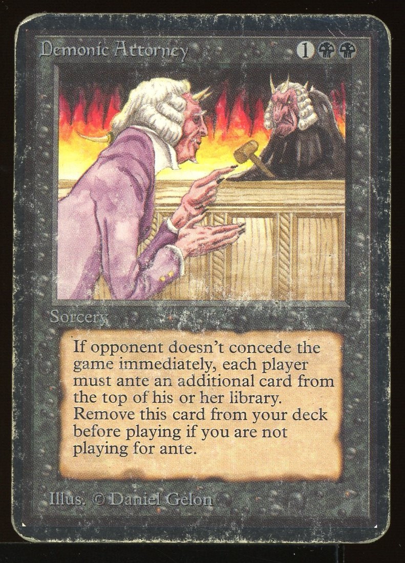 Demonic Attorney - HP *Inked _12405