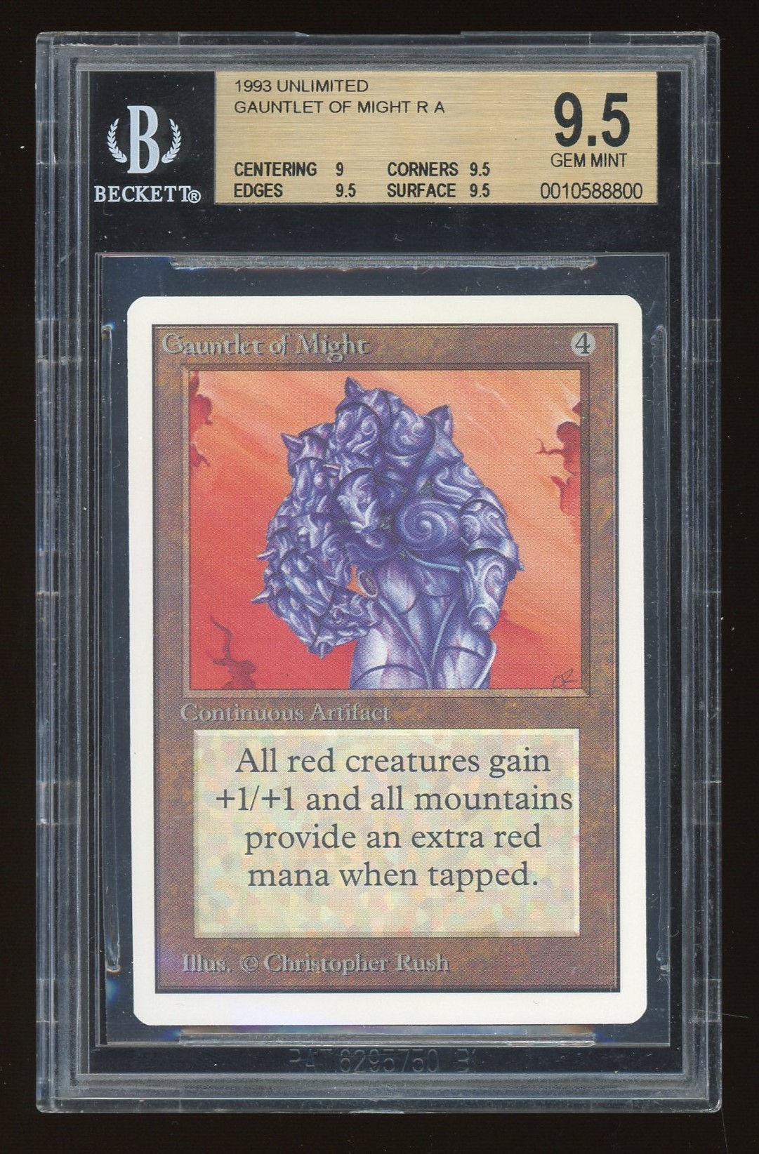 BGS 9.5 Gauntlet of Might -800