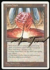 Mana Vault - MP Signed _A3625