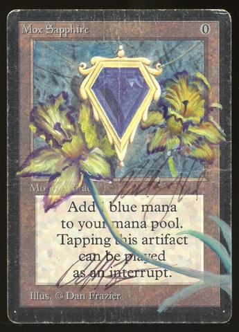 Mox Sapphire - DMG Altered _12770