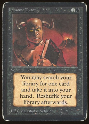 Demonic Tutor - HP _12406