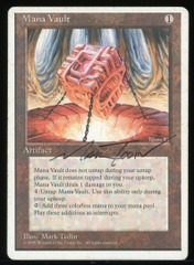 Mana Vault - HP Signed _A3628