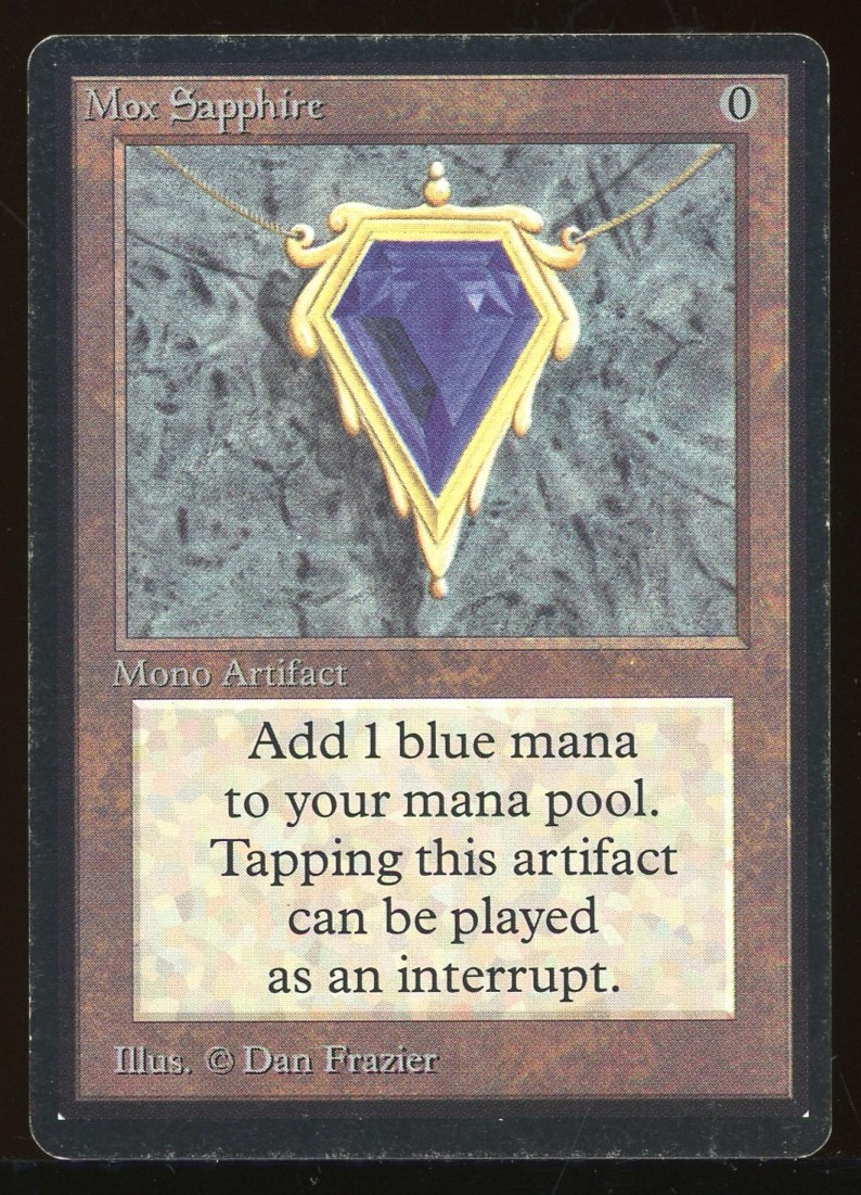 Mox Sapphire - MP *Ink _14172