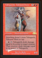 Tahngarth, Talruum Hero - NM Foil Alt Art _7919