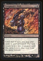 Yawgmoth's Will - NM Foil _13109