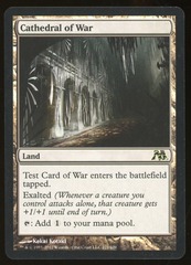 M15 Cathedral of War Test Card - NM _13716