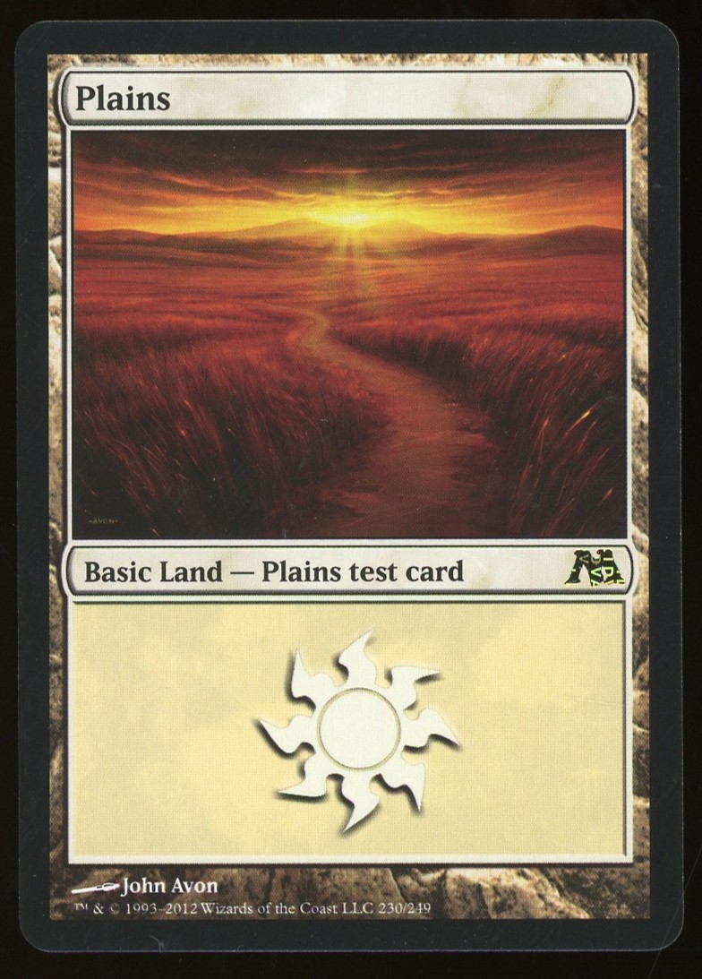 M15 Plains Test Card - LP _13714