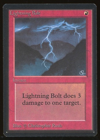Lightning Bolt - NM _13249