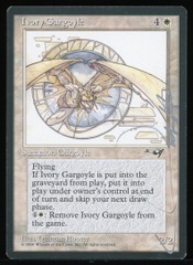Ivory Gargoyle - MP Signed _14067