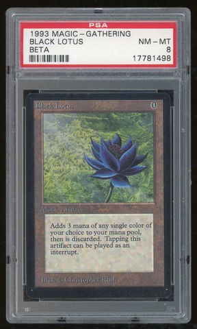 PSA 8 Black Lotus - LP -498
