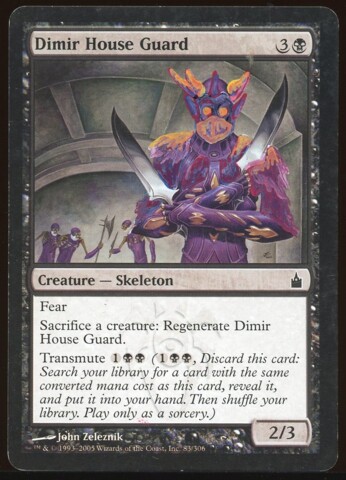Altered Dimir House Guard _A1267