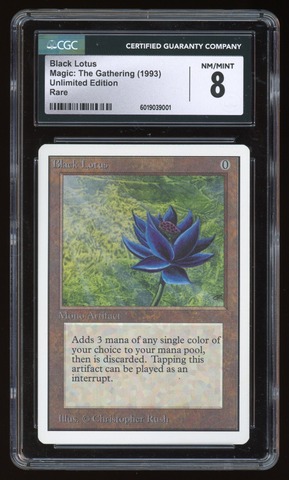 CGC 8 Black Lotus - NM -001
