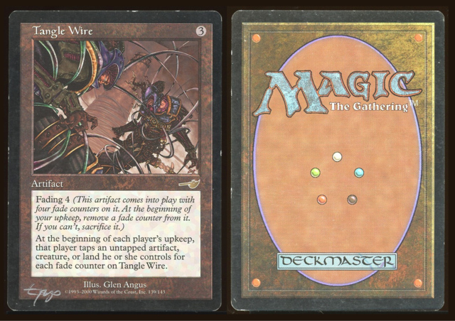 Signed Tangle Wire _A1417