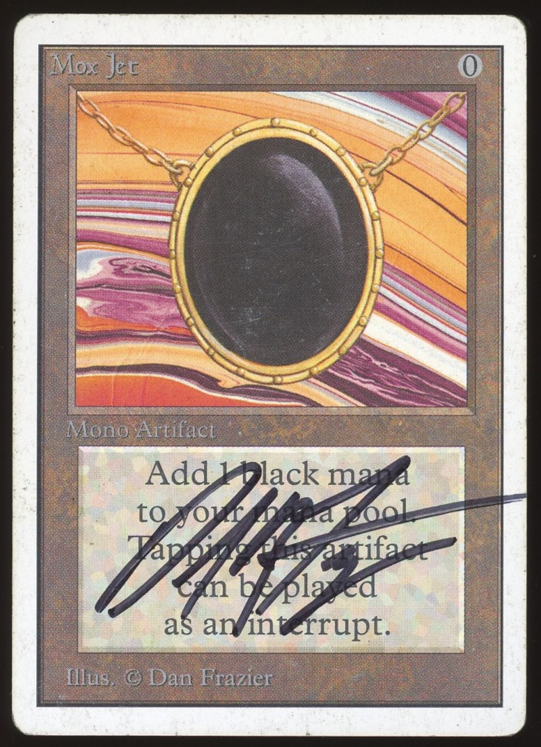 Mox Jet - HP Signed _12463