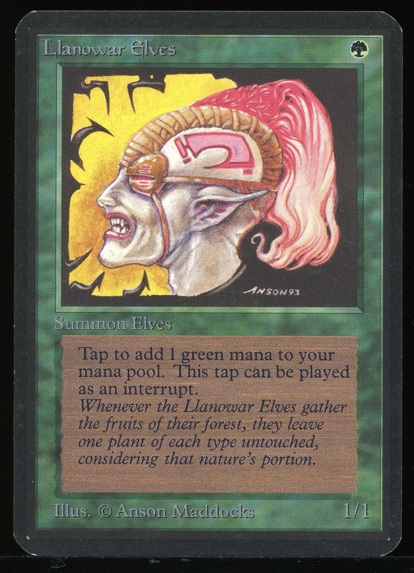 Llanowar Elves - NM _13757