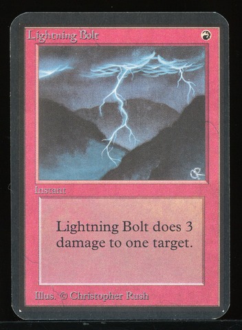 Lightning Bolt - NM _13482