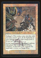 Tangle Wire - LP Foil Signed _14620
