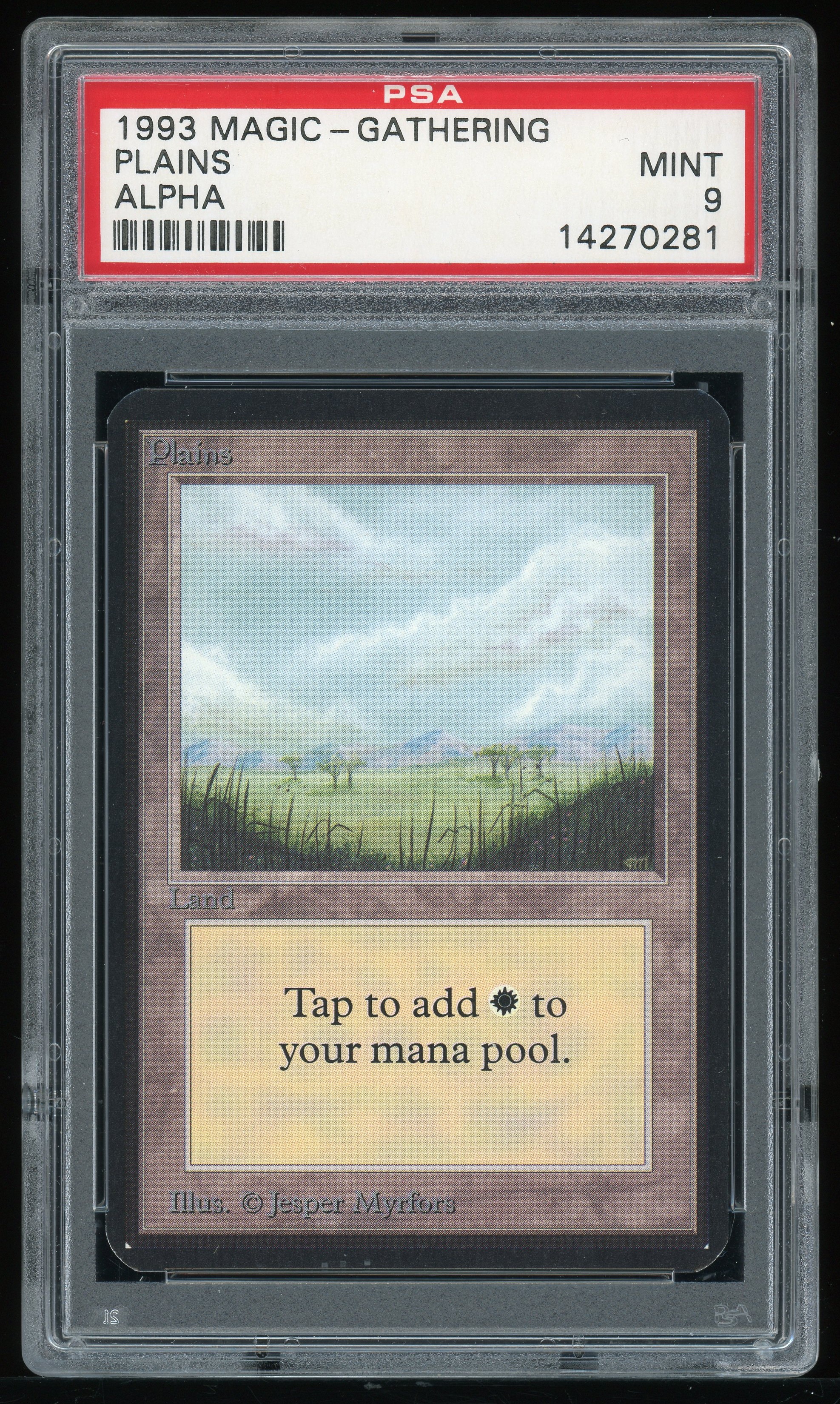PSA 9 Plains -281