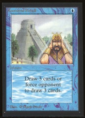 Ancestral Recall - NM _13908
