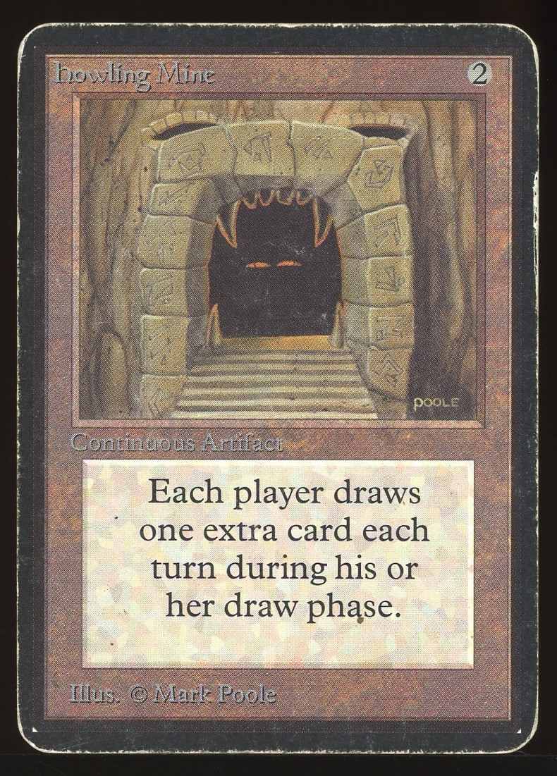 Howling Mine - HP *Ink _10783