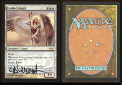 Foil Exalted Angel Signed _A0122