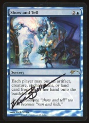Show and Tell - LP Foil Signed _A3390
