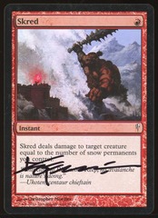 Skred - MP Foil Signed _A3396