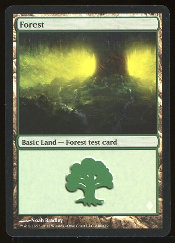 M15 Forest Test Card - NM _13133
