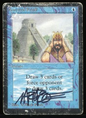 Ancestral Recall - DMG Signed _13732