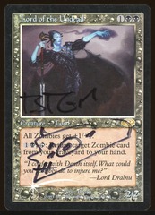 Lord of the Undead Foil Signed _A2249