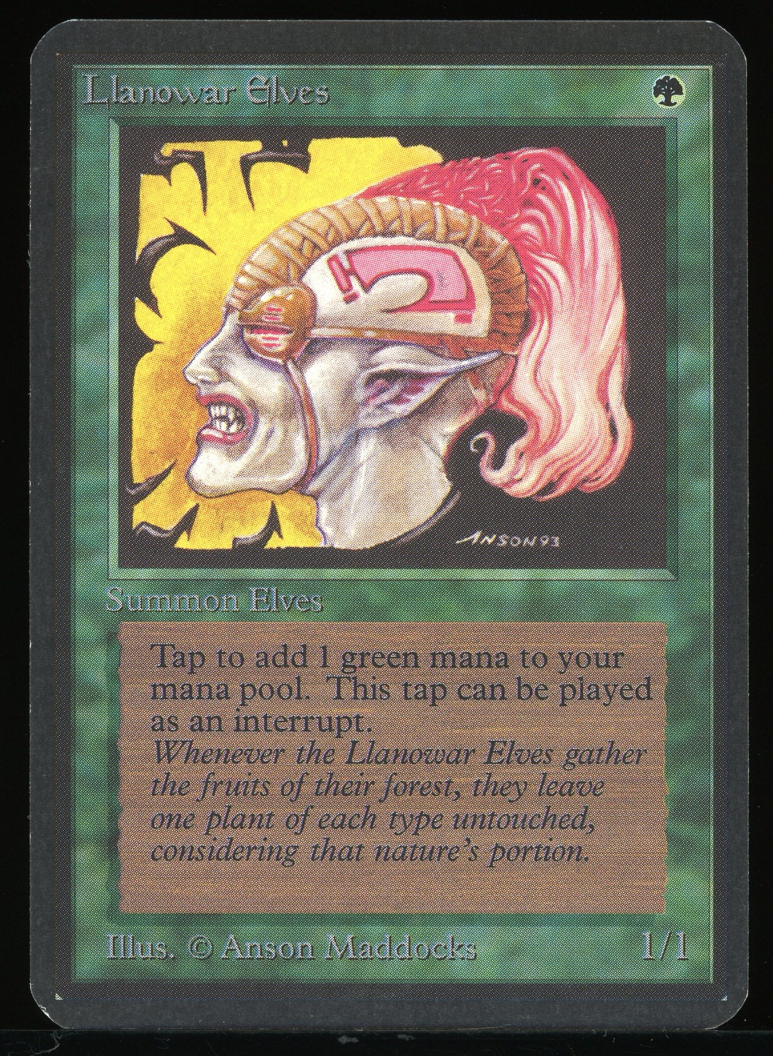 Llanowar Elves - NM _13730