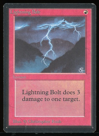 Lightning Bolt - NM _13754