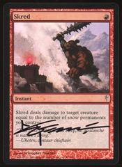 Skred - MP Foil Signed _A3395