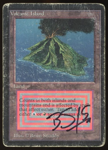 Volcanic Island - DMG Signed _8947
