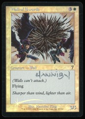 Wall of Swords - LP Foil Signed _A3460