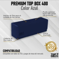 TOP DECK - PREMIUM Top Box 400 - Azul