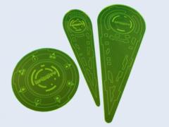 Micro Art Studios: Infinity Templates (3) Green)