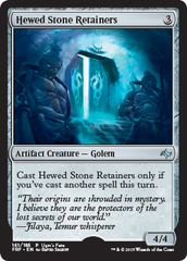 Hewed Stone Retainers - Ugin's Fate Alternate Art Promo