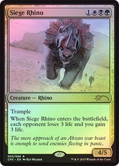 Siege Rhino (Magic Origins Clash Pack)