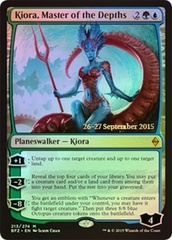 Kiora, Master of the Depths - Foil - Prerelease Promo